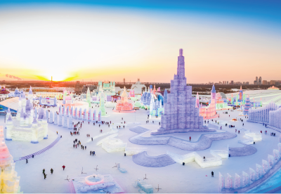 Harbin Ice and Snow Festival in China